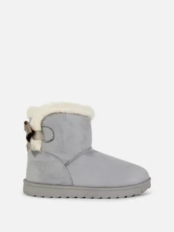 Bow Embellished Boots|Primark Discount