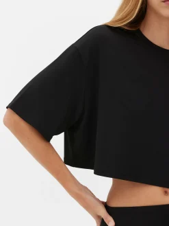 Boxy Cropped T-Shirt|Primark Outlet