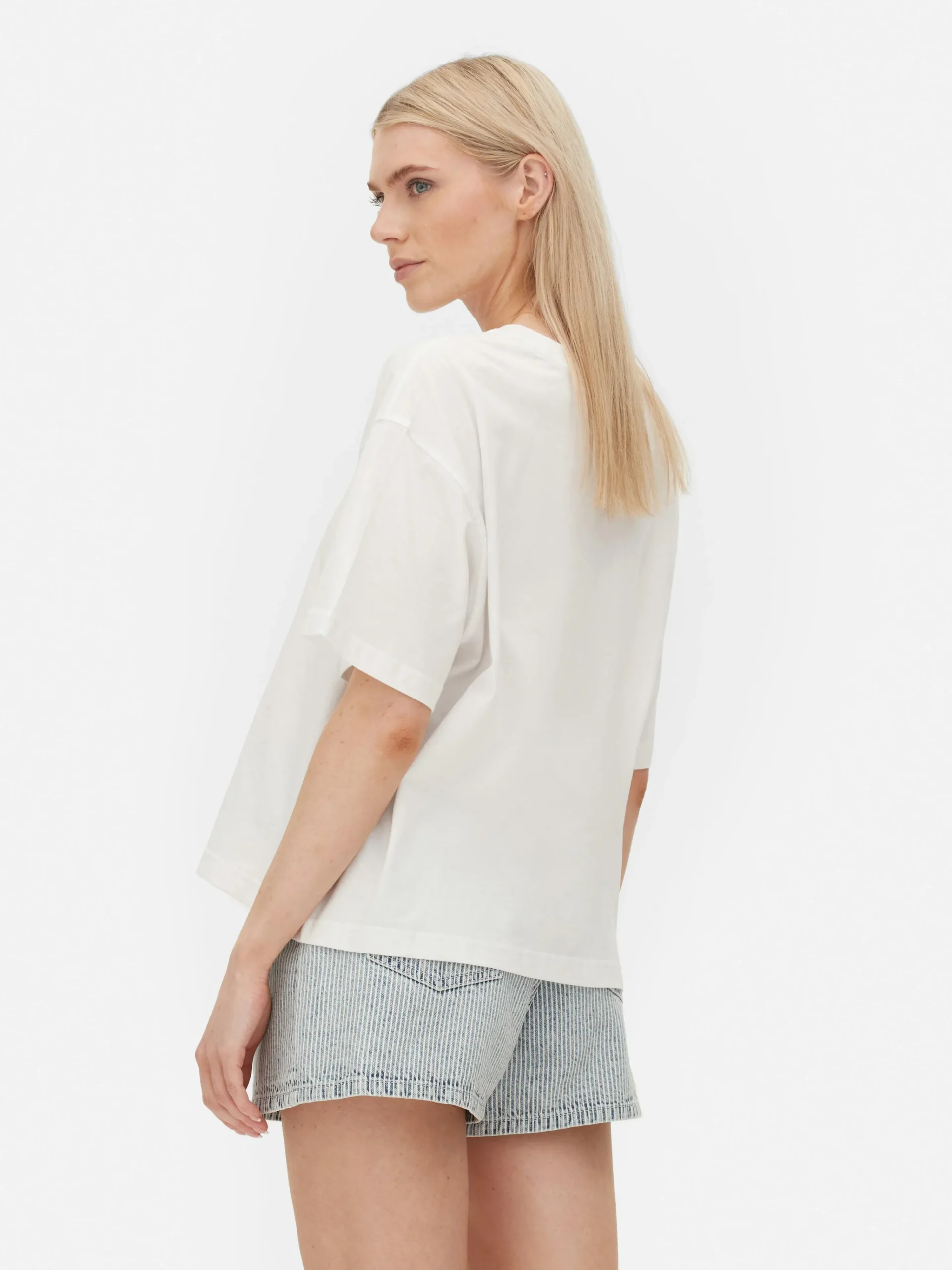 Boxy Fit T-Shirt|Primark Discount