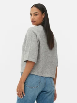 Boxy Knit T-Shirt|Primark Online