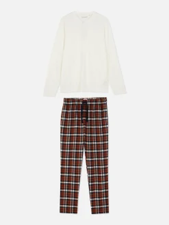 Brushed Long Pajamas|Primark Best