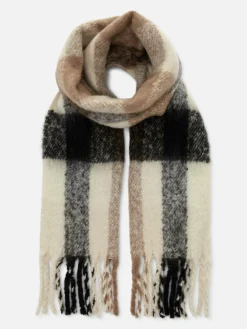 Brushed Tassel Scarf|Primark Clearance