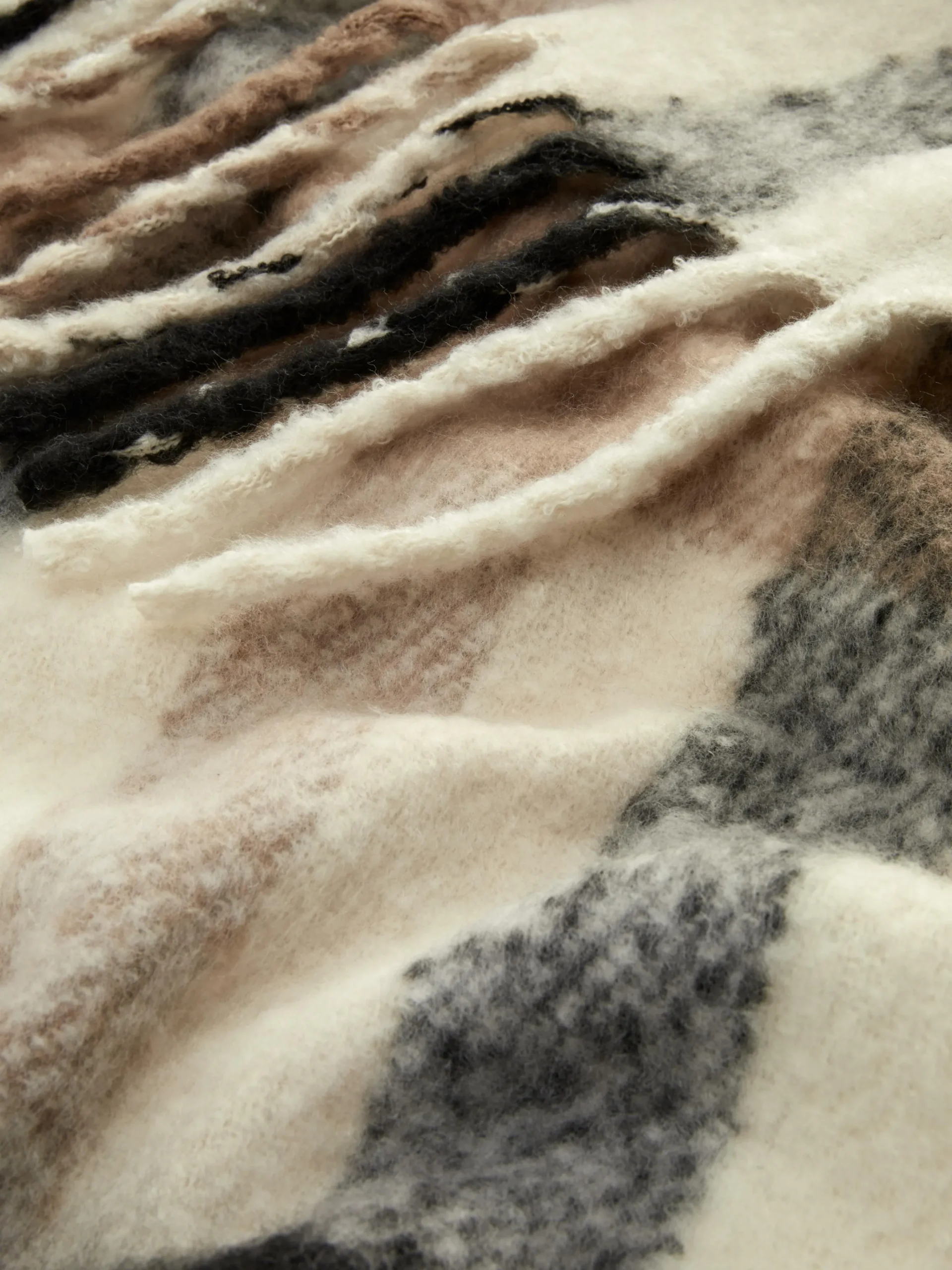Brushed Tassel Scarf|Primark Clearance