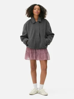Bubble Hem Jacket|Primark Clearance