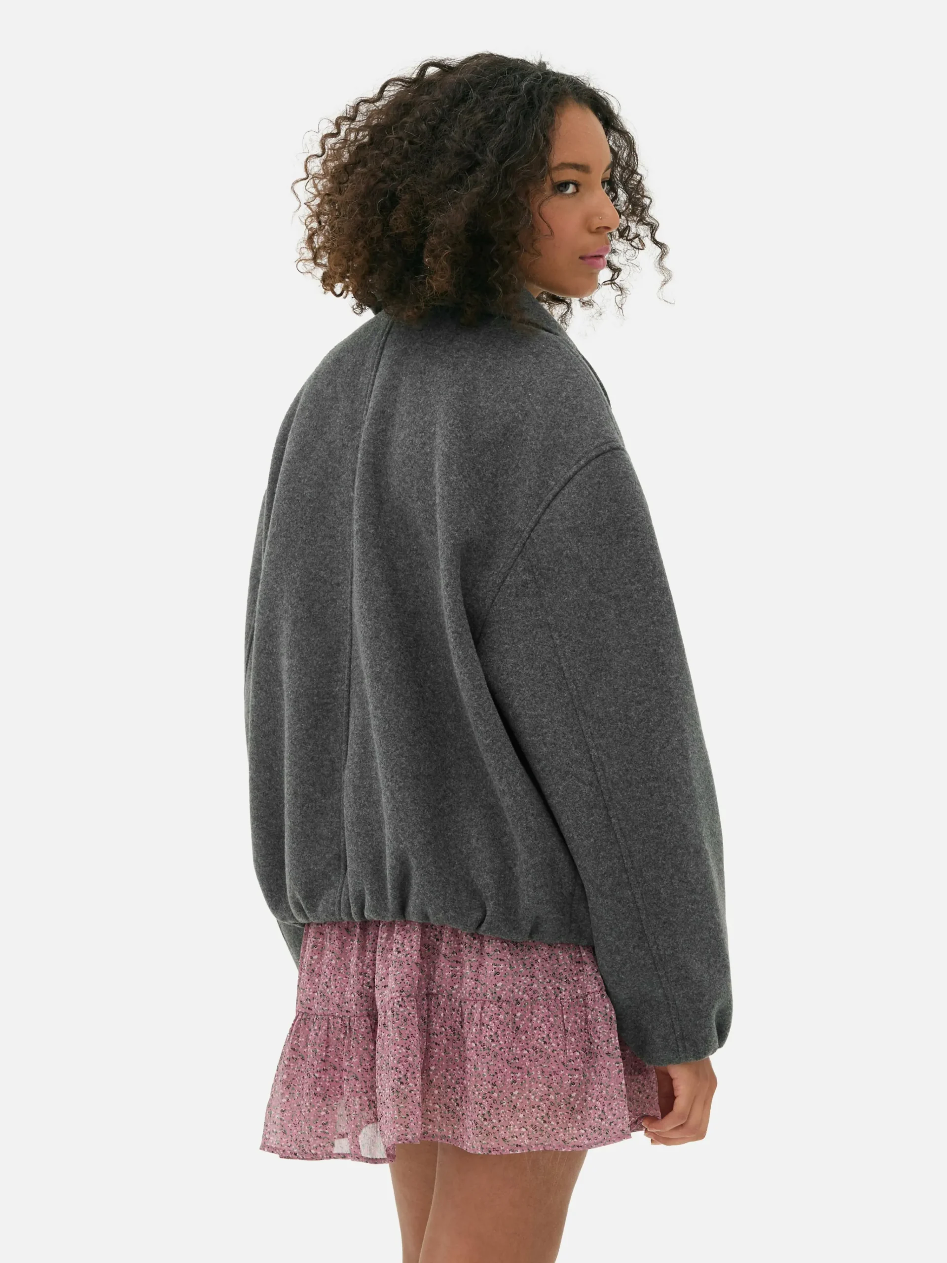 Bubble Hem Jacket|Primark Clearance