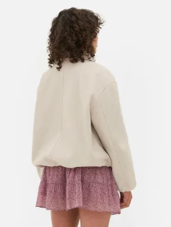 Bubble Hem Jacket|Primark Clearance