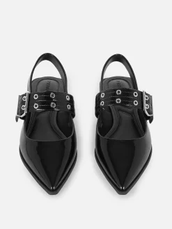 Buckle Slingback Ballerina Flats|Primark Sale