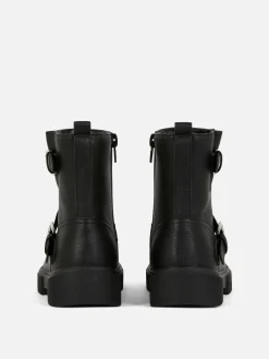 Buckle Strap Ankle Boots|Primark New