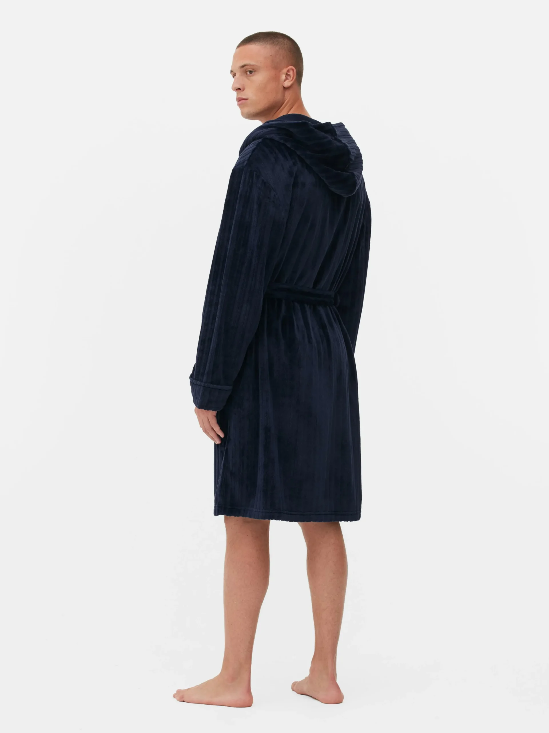 Burnout Striped Robe|Primark