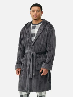 Burnout Striped Robe|Primark