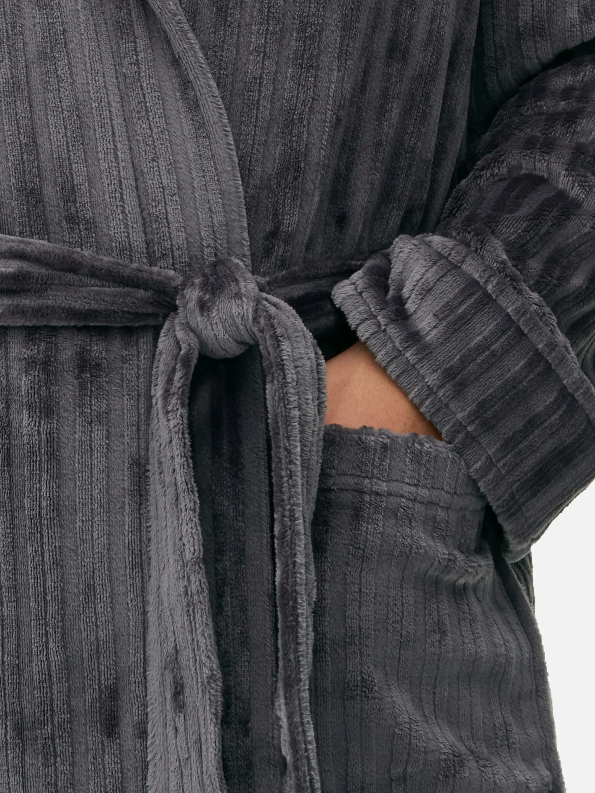 Burnout Striped Robe|Primark