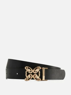 Butterfly Reversible Belt|Primark New