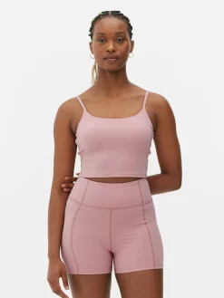 Buttery Soft Cropped Gym Cami|Primark