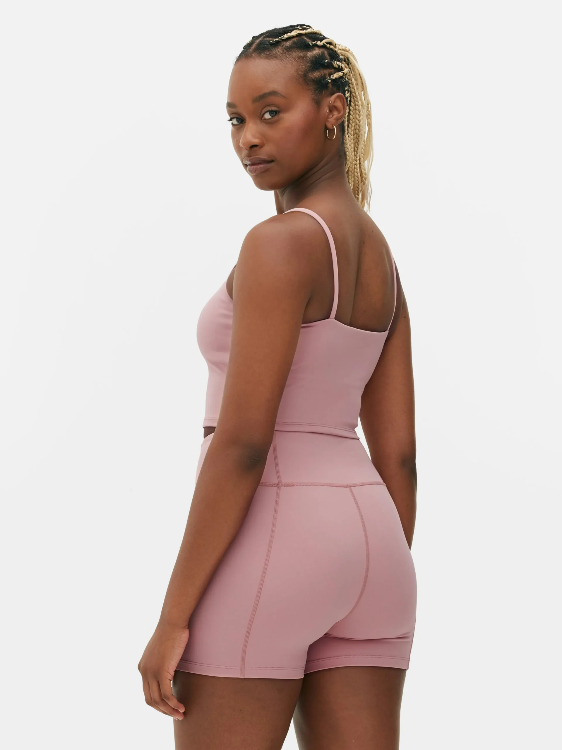 Buttery Soft Cropped Gym Cami|Primark