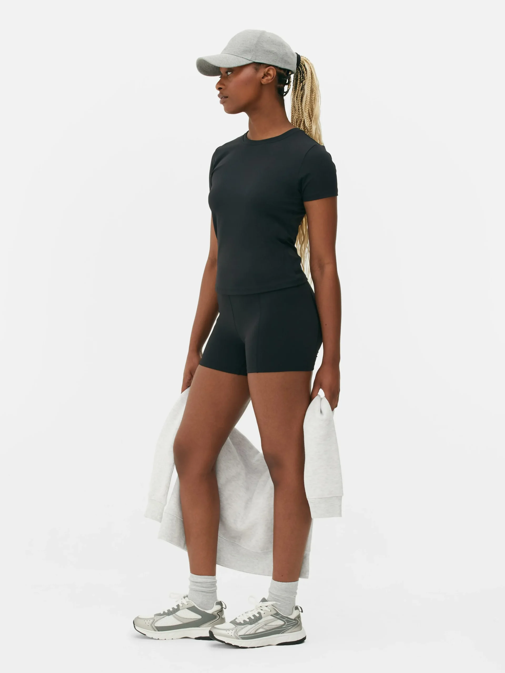 Buttery Soft High Waist Yoga Shorts|Primark Outlet