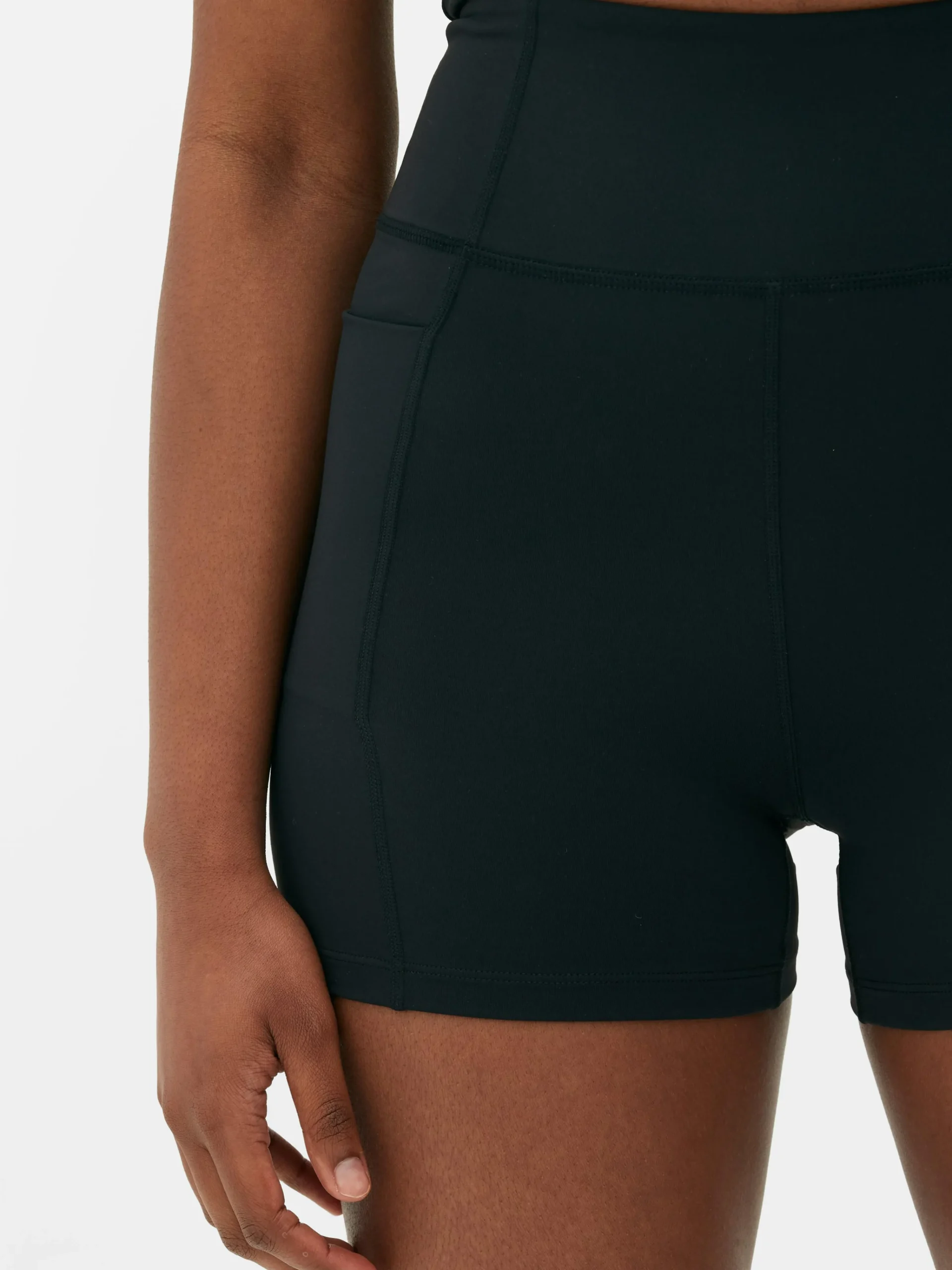 Buttery Soft High Waist Yoga Shorts|Primark Outlet