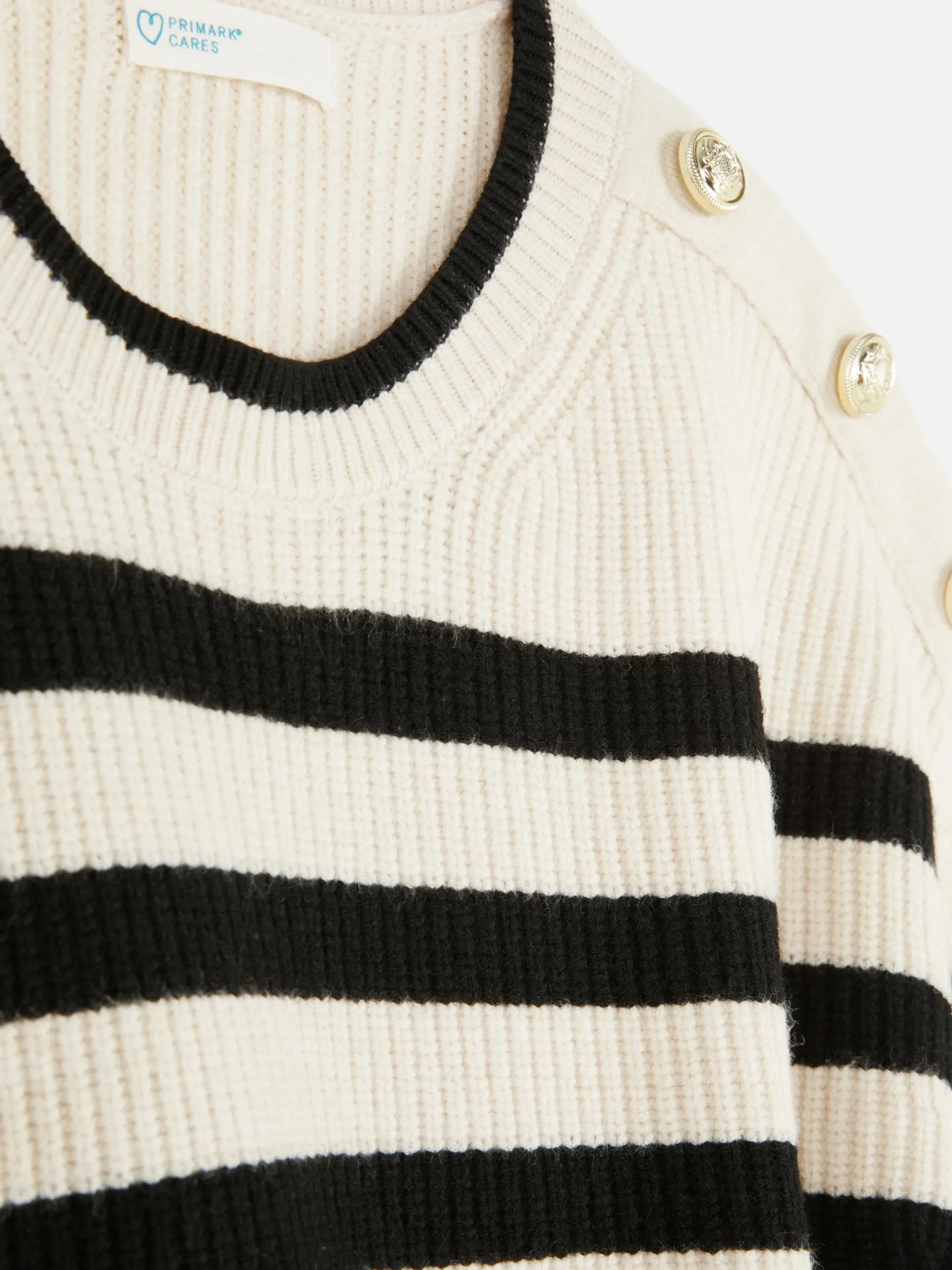 Button Detail Sweater|Primark Clearance