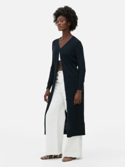 Button-Up Maxi Cardigan|Primark Online