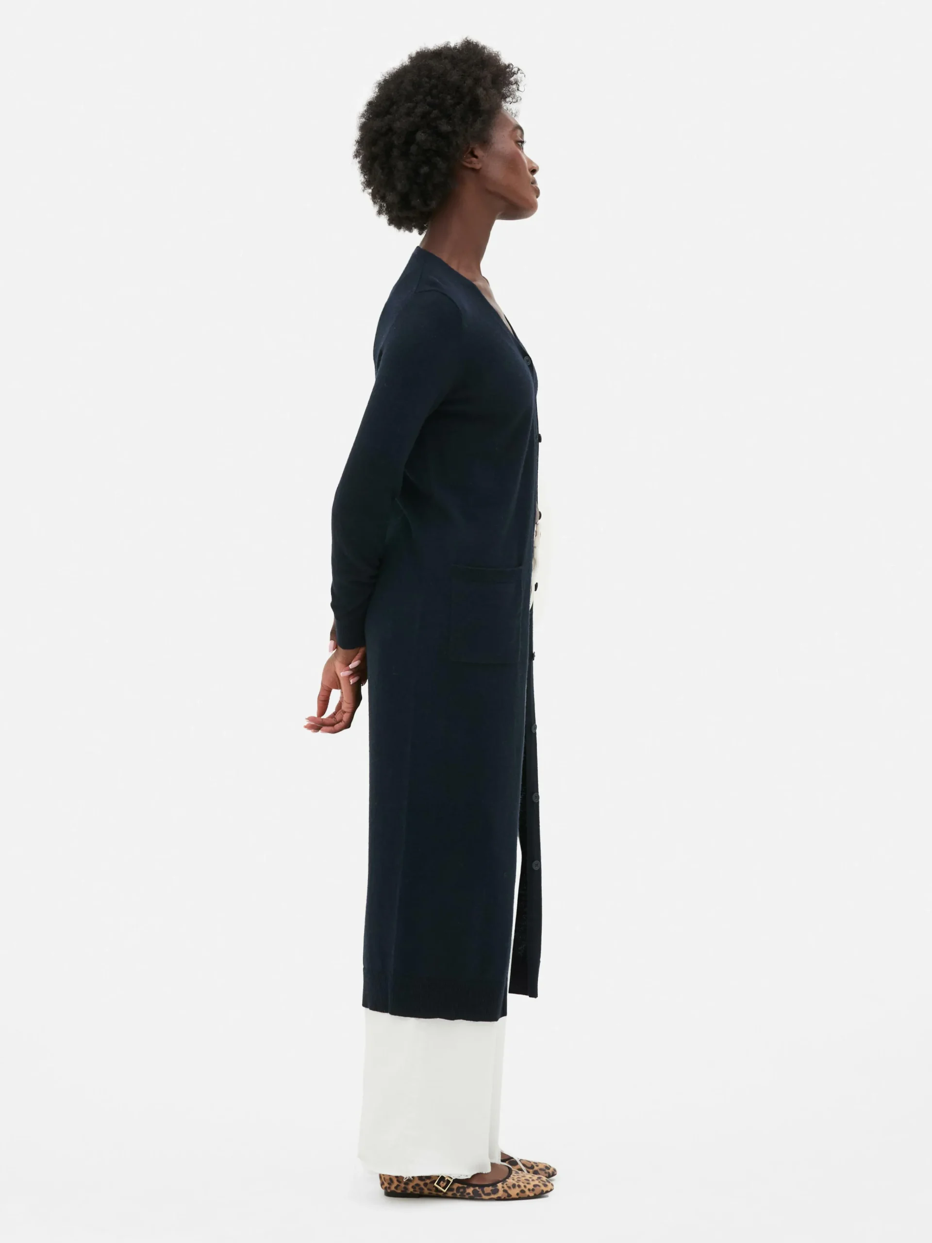 Button-Up Maxi Cardigan|Primark Online