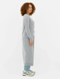 Button-Up Maxi Cardigan|Primark Outlet