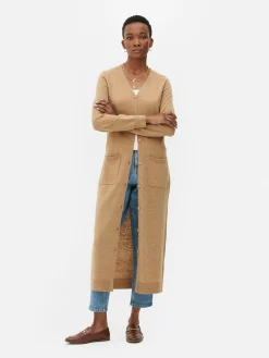 Button-Up Maxi Cardigan|Primark Hot
