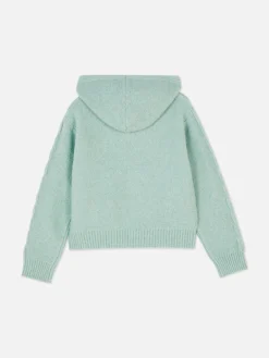 Cable Knit Hooded Sweater|Primark Best