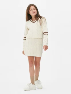 Cable Knit Sweater And Skirt Set|Primark Best