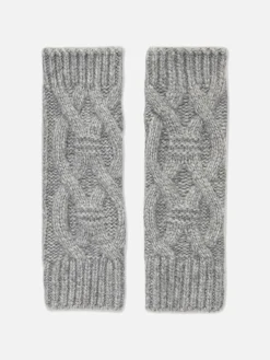 Cable Knit Wrist Warmers|Primark Online