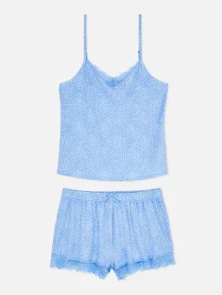 Cami And Shorts Pajama Set|Primark Outlet
