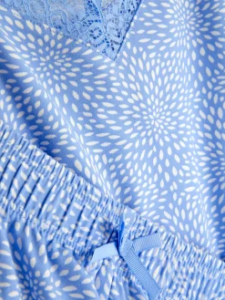 Cami And Shorts Pajama Set|Primark Outlet