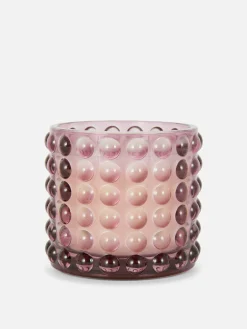 Candle In Bubble Textured Pot|Primark Clearance