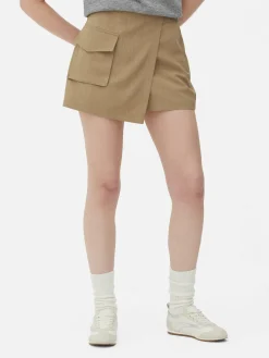 Cargo Pocket Skort|Primark Online