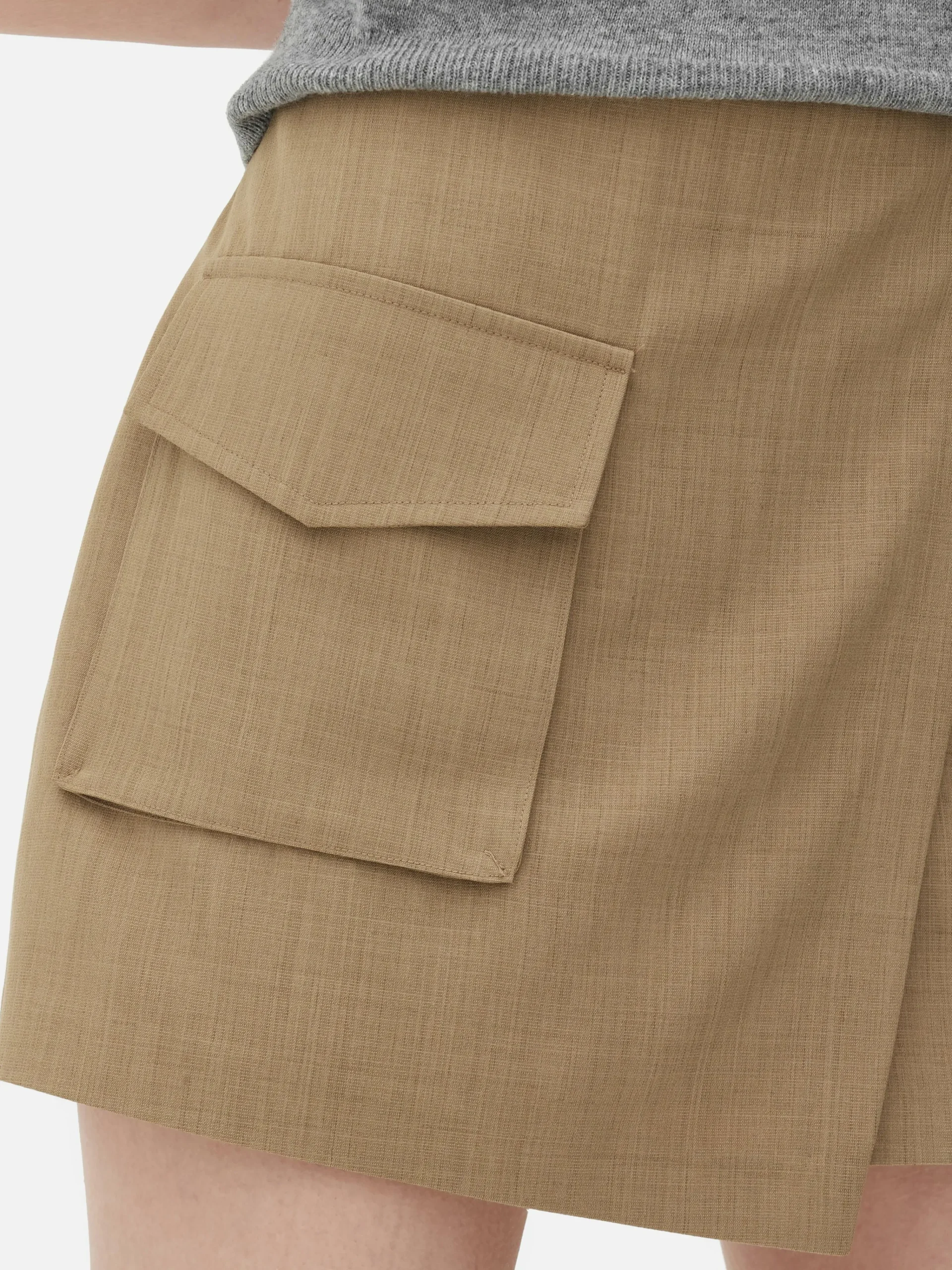 Cargo Pocket Skort|Primark Online