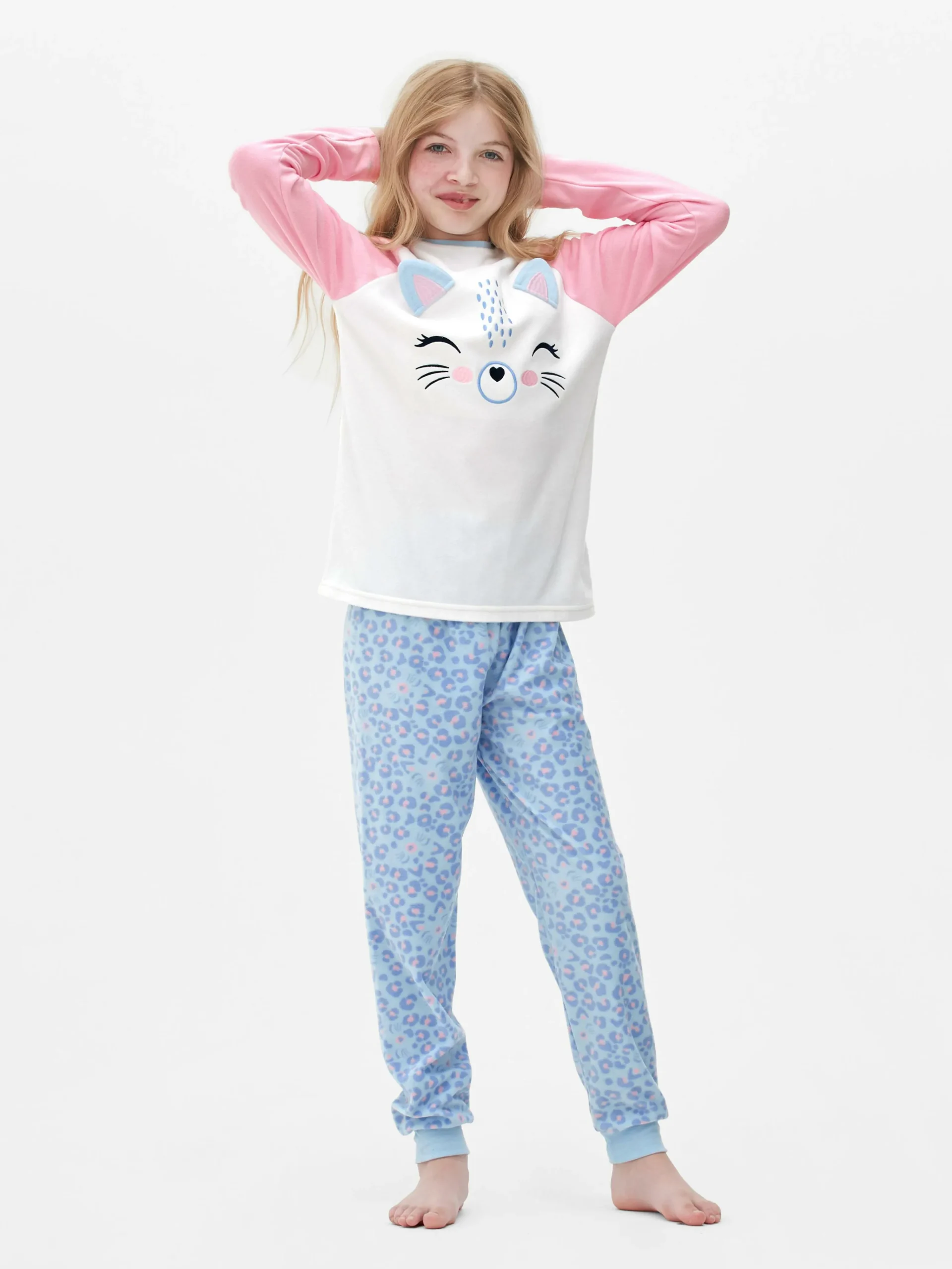 Cat Fleece Pyjamas|Primark Sale