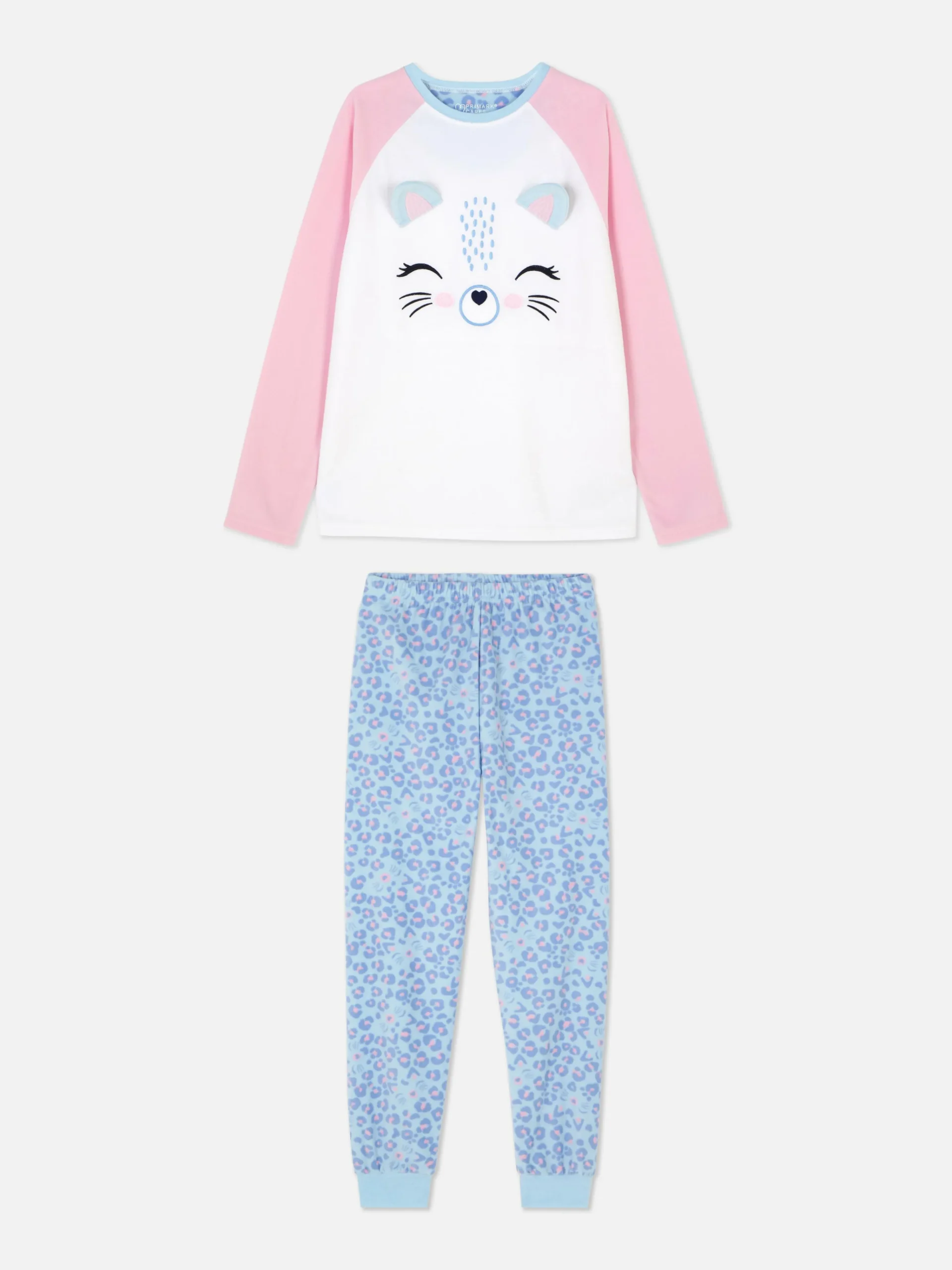 Cat Fleece Pyjamas|Primark Sale