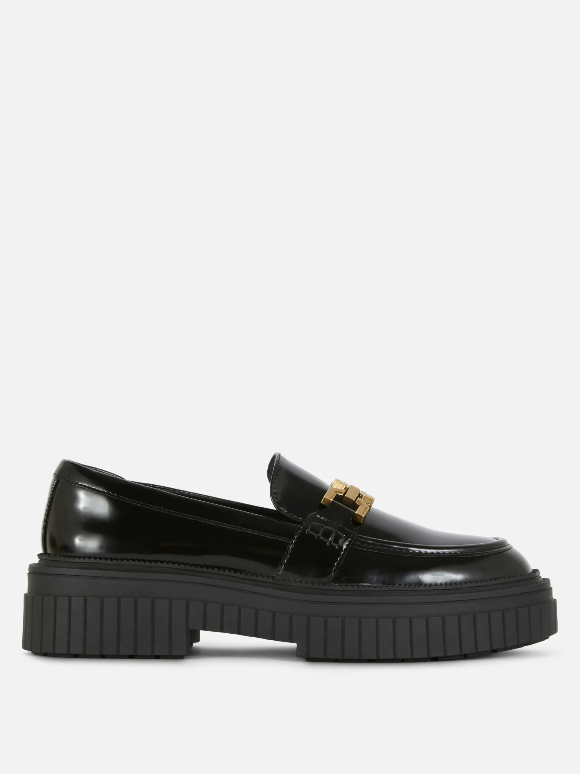 Chain Detail Chunky Loafers|Primark Discount