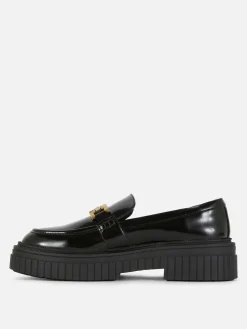 Chain Detail Chunky Loafers|Primark Discount