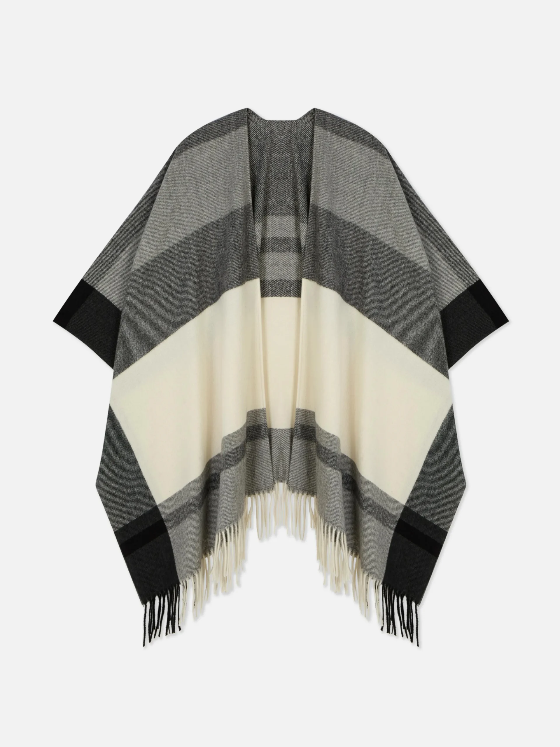Check Design Cape Scarf|Primark Hot