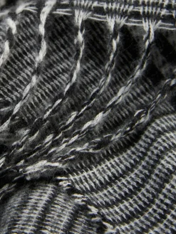 Check Fringe Trim Scarf|Primark Best