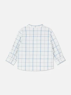 Check Long Sleeve Shirt|Primark Discount