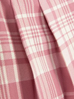 Check Pleated Skirt|Primark New