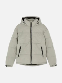 Check Puffer Jacket|Primark Hot