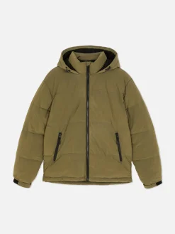Check Puffer Jacket|Primark New