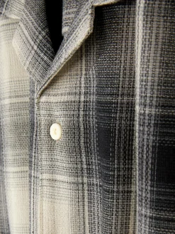 Check Textured Short Sleeve Shirt|Primark Sale