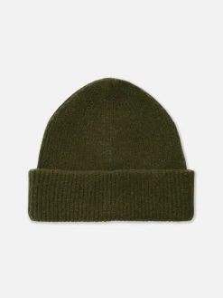 Chunky Knit Cuffed Beanie|Primark