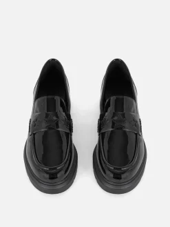 Chunky School Loafers|Primark