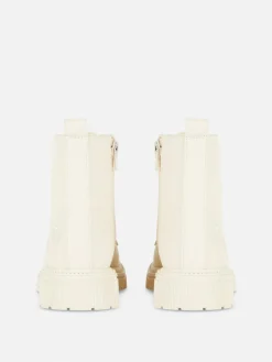 Chunky Side Zip Boots|Primark Clearance