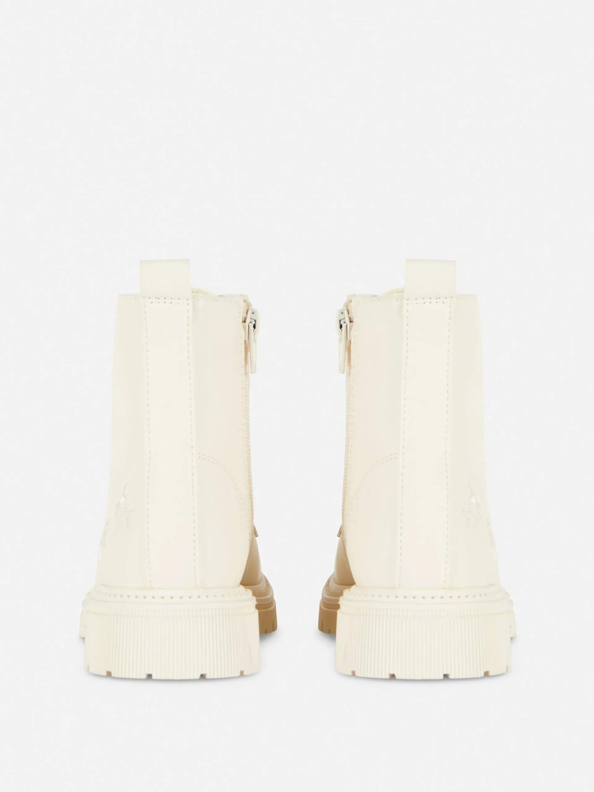 Chunky Side Zip Boots|Primark Clearance