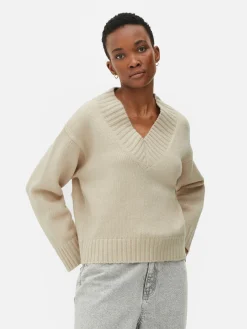 Chunky V-Neck Sweater|Primark Best