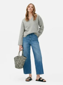 Chunky V-Neck Sweater|Primark Clearance